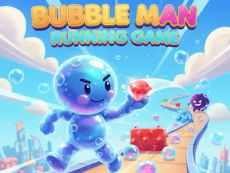 Igra Bubble Man Running Game spletu