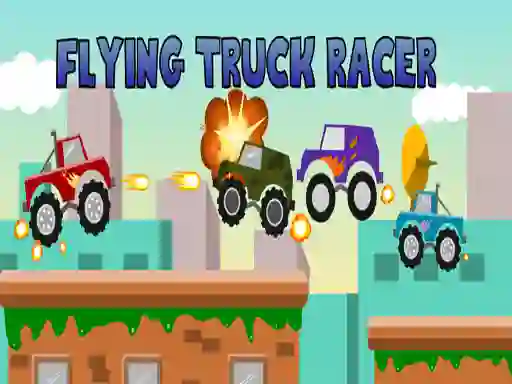 Igra Flying Truck Racer spletu