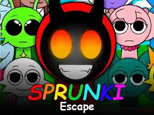 Igra Sprunki 3D Escape spletu