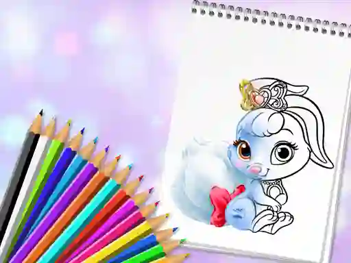 Igra Cute Animals Coloring Book spletu