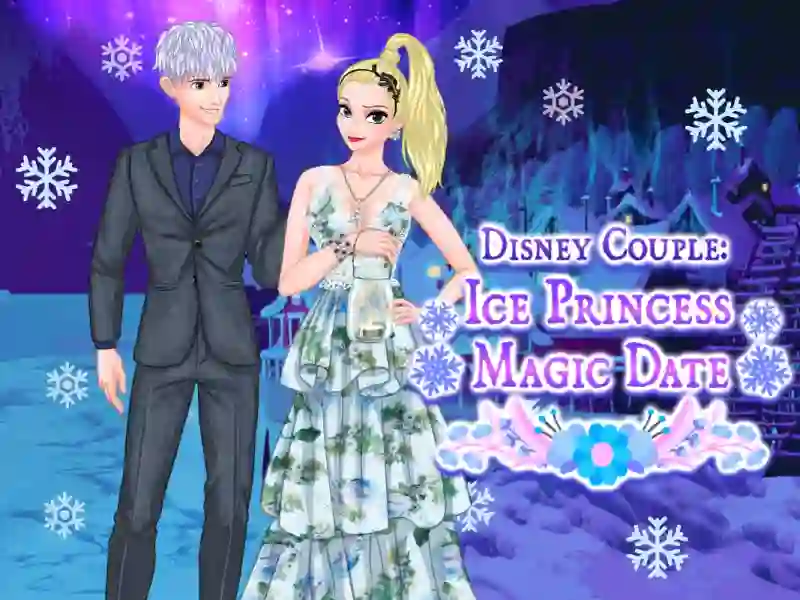 Igra Ice Couple Princess Magic Date spletu