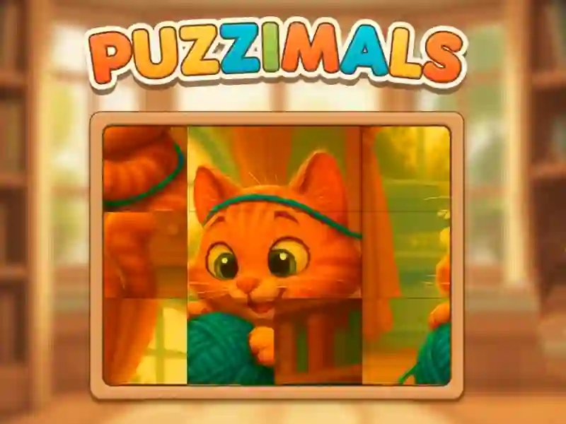 Igra Puzzimals spletu
