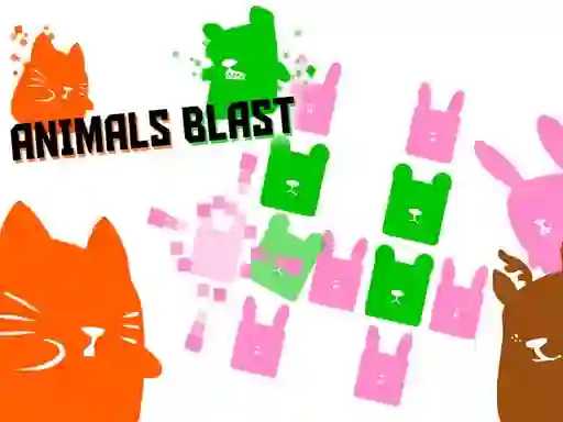 Igra Animals Blast spletu