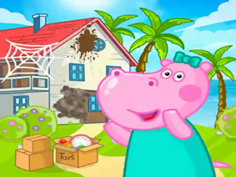 Igra Kids Home Cleanup spletu