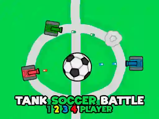 Igra Tank Soccer Battle 1 2 3 4 Player spletu