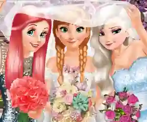Igra Bride and Bridesmaides Dress up spletu