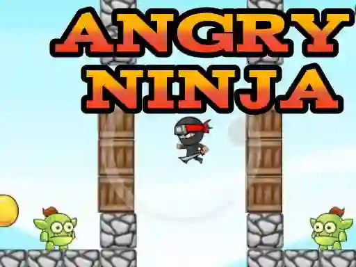 Igra Angry Ninja spletu