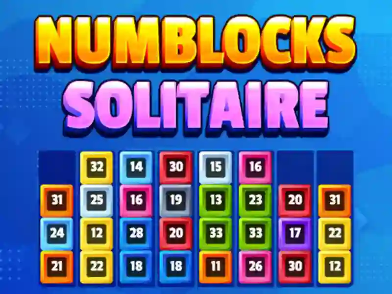 Igra Numblocks Solitaire spletu