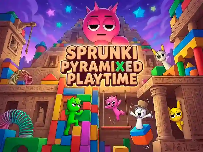 Igra Sprunki Pyramixed Playtime spletu