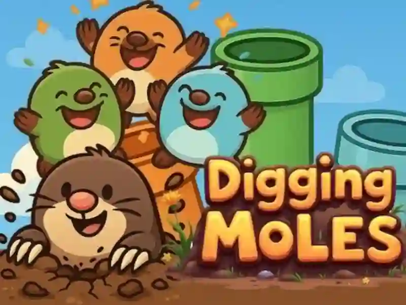 Igra Digging Moles spletu