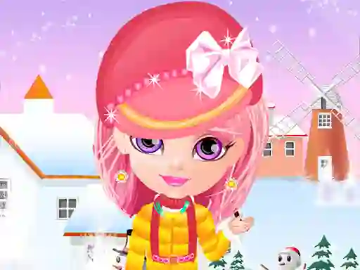 Igra Baby Halen Winter Dress Up spletu