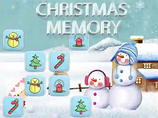 Igra Christmas Memory spletu