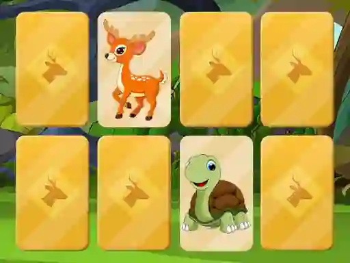 Igra Wild Animals Memory spletu