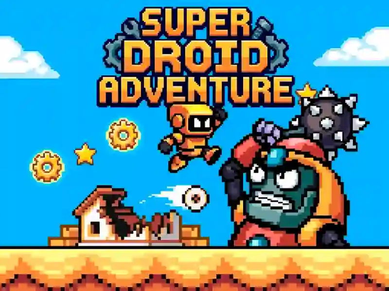 Igra Super Droid Adventure spletu
