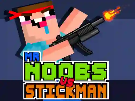Igra Mr Noobs vs Stickman spletu