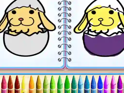 Igra Coloring Bunny Book spletu