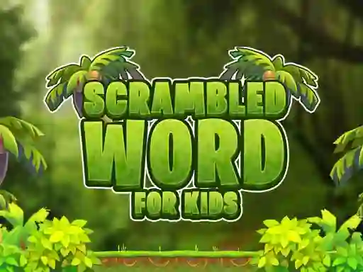 Igra Scrambled Word For Kids spletu