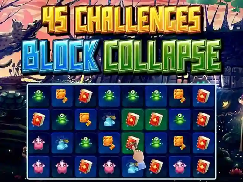 Igra 45 Challenges Block Collapse spletu