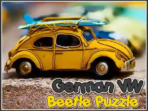 Igra German VW Beetle Puzzle spletu
