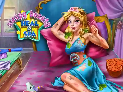 Igra Sleepy Beauty Heal and Spa spletu