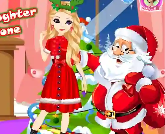 Igra Santa's Daughter Home Alone spletu
