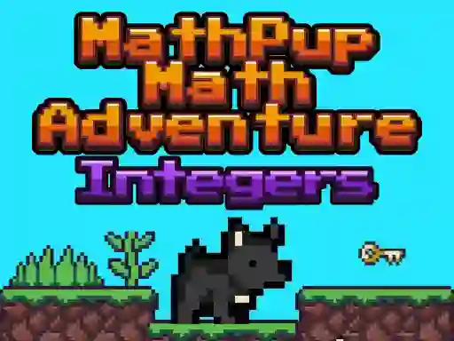 Igra MathPup Math Adventure Integers spletu