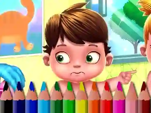 Igra Back To School: Baby Coloring Book spletu