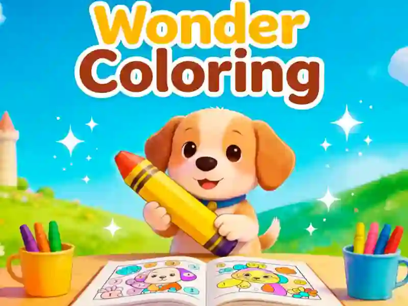 Igra Wonder Coloring spletu