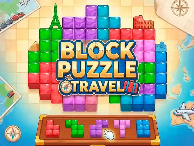 Igra Block Puzzle Travel spletu
