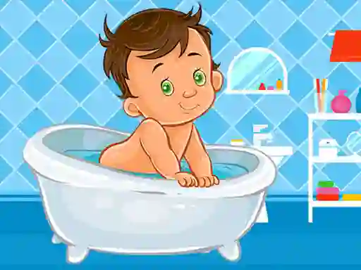Igra Baby Bath Jigsaw spletu
