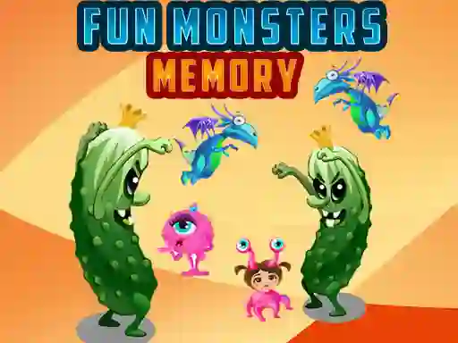 Igra Fun Monsters Memory spletu