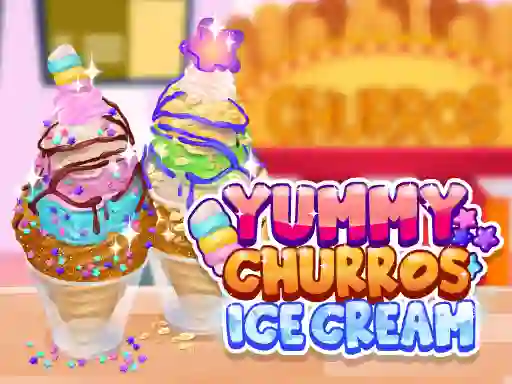 Igra Yummy Churros Ice Cream spletu