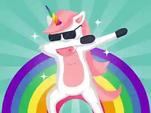 Igra Dab Unicorns Puzzle spletu