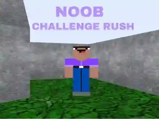 Igra Noob Challenge Rush spletu