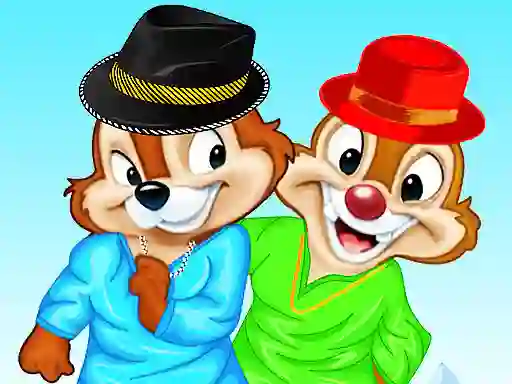 Igra Chip n Dale Dressup spletu