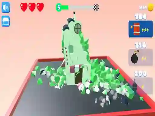Igra Town Destroy spletu