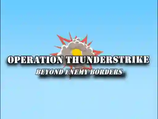 Igra operation Thunderstrike spletu