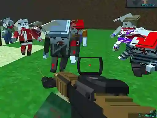 Igra Blocky Combat SWAT Survival 10 spletu