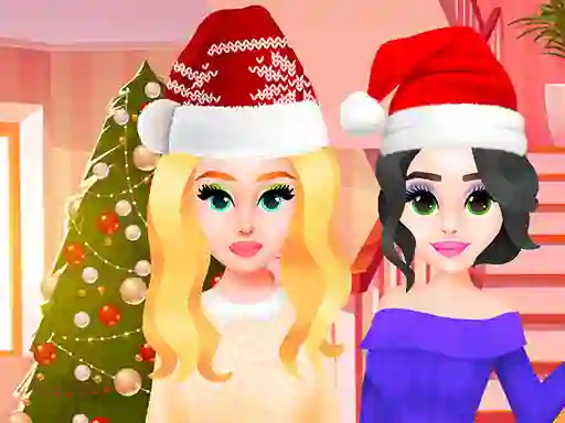 Igra Christmas Party Girls spletu