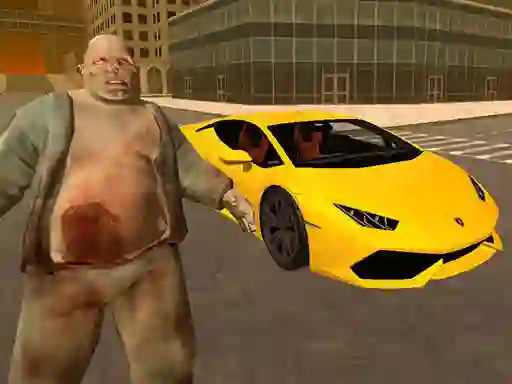 Igra Supercars Zombie Driving spletu