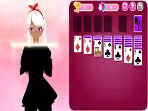 Igra Solitaire Girls 2 spletu