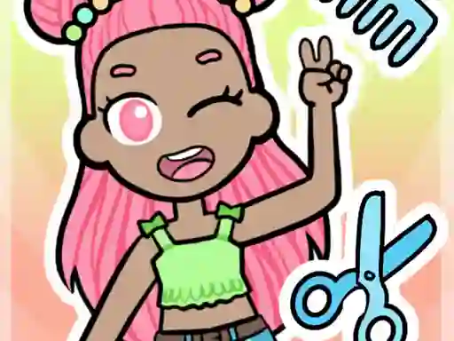 Igra Cute dress-up game spletu