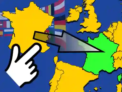 Igra Scatty Maps Europe spletu