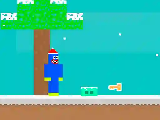 Igra Noob Huggy Winter spletu