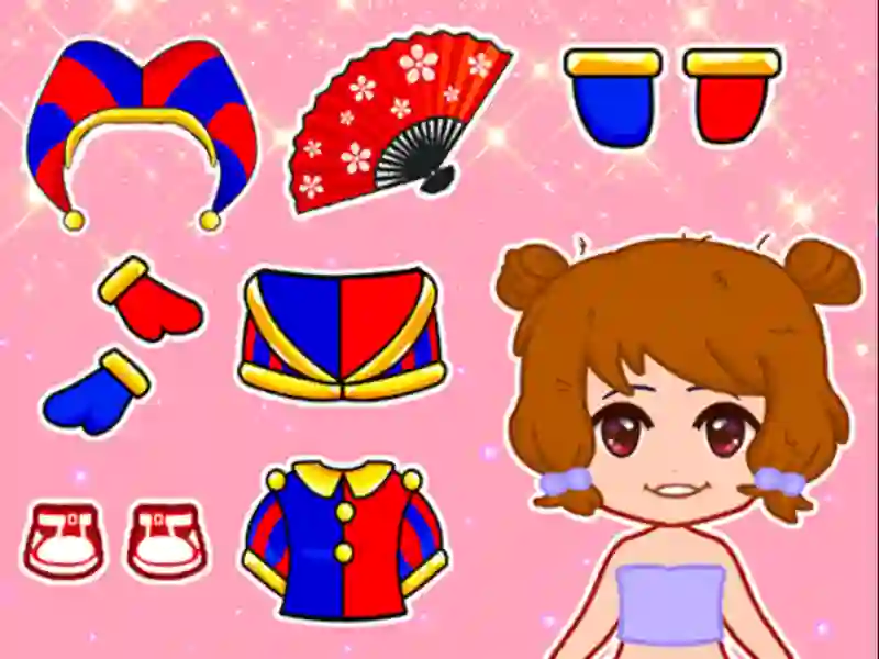 Igra Lovely Doll Dress Up Game spletu