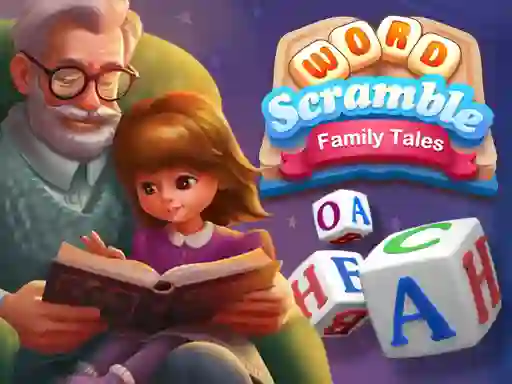 Igra Word Scramble Family Tales spletu