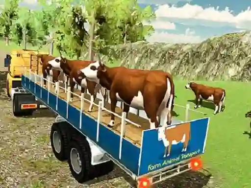 Igra Offroad Animal Truck Transport spletu