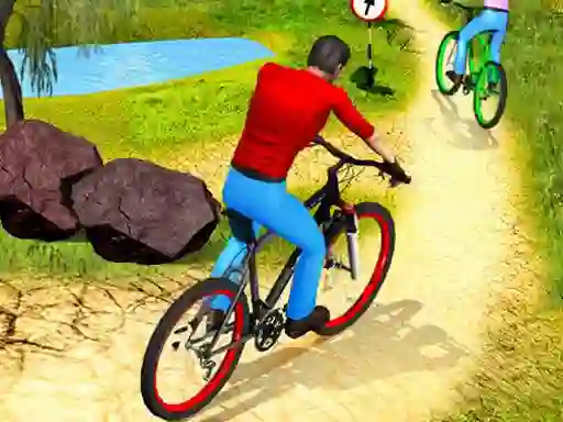 Igra Uphill Offroad Bicycle Rider spletu