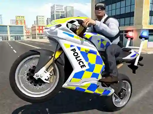 Igra Police Chase Motorbike Driver spletu