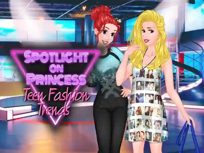 Igra Princess Spotlight: Fashion Trends for Teens spletu